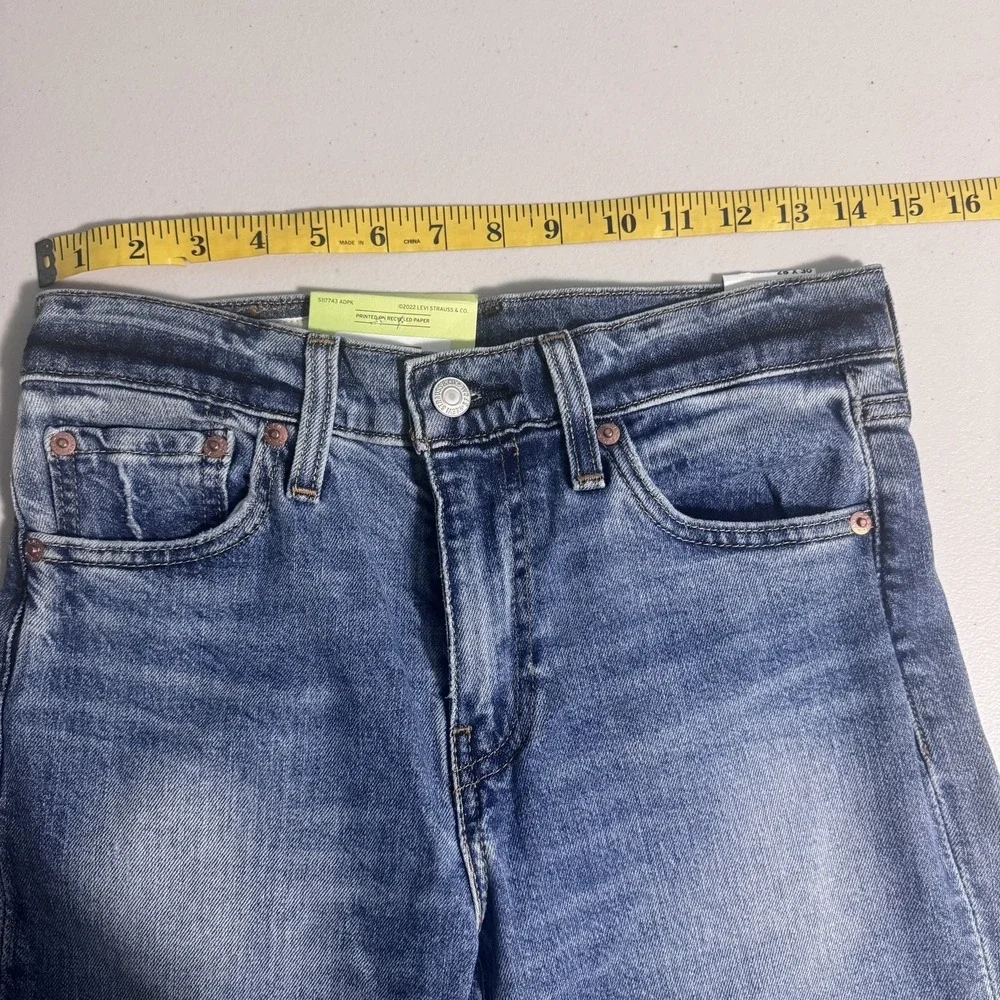 Levi's 511 Mens 28X30 Denim Jeans Slim Stretch Flex Eco Performance Casual